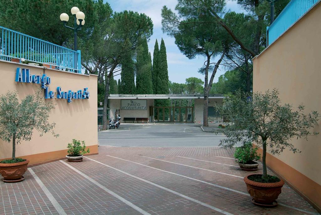 Albergo Le Sorgenti Chianciano Terme Exteriör bild