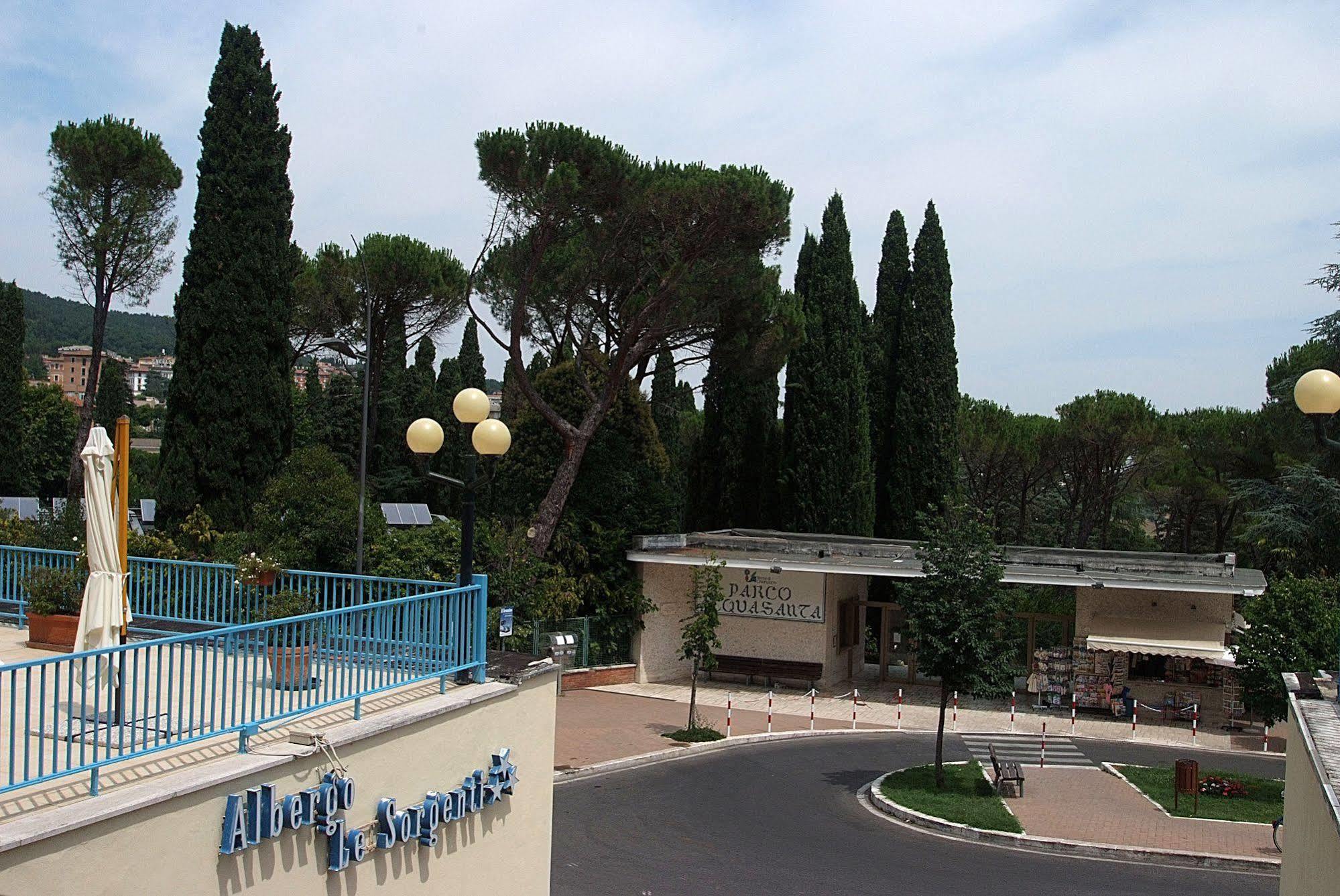 Albergo Le Sorgenti Chianciano Terme Exteriör bild